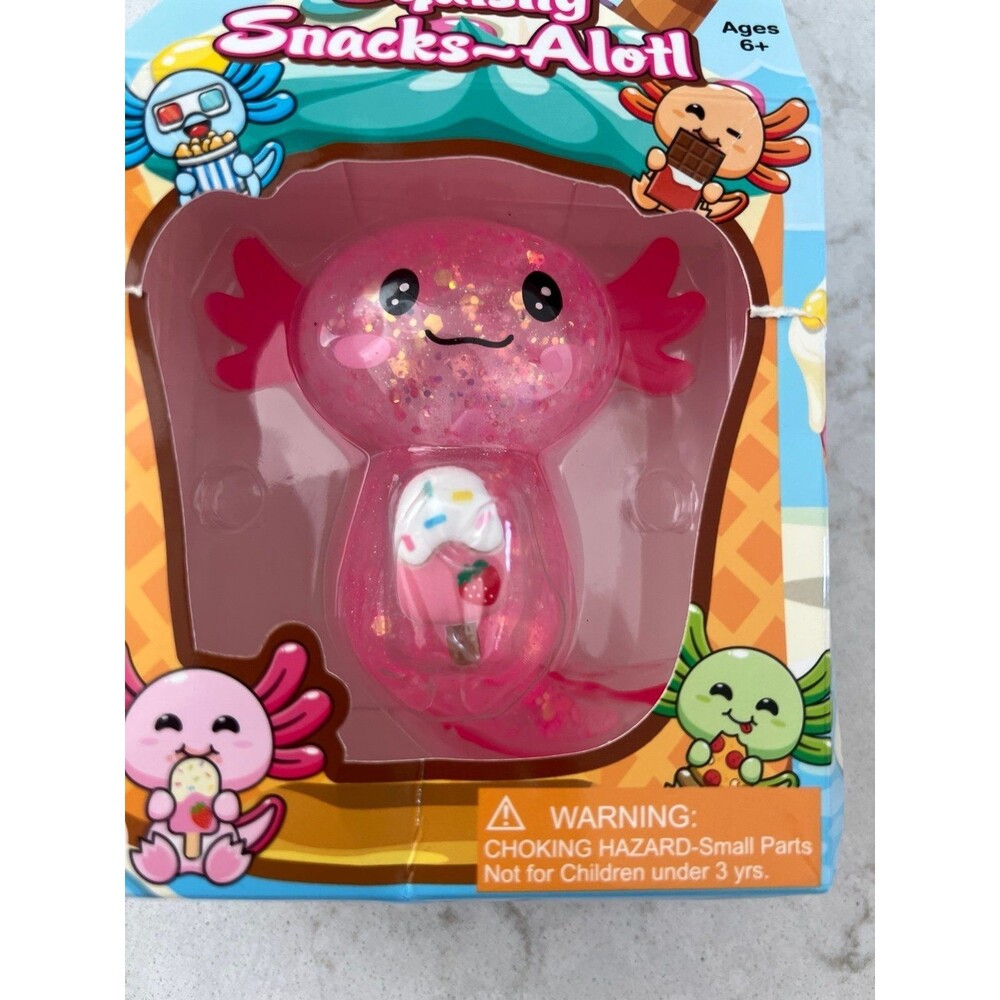 ZOrbitz Snacks Alotl Pink Squishy